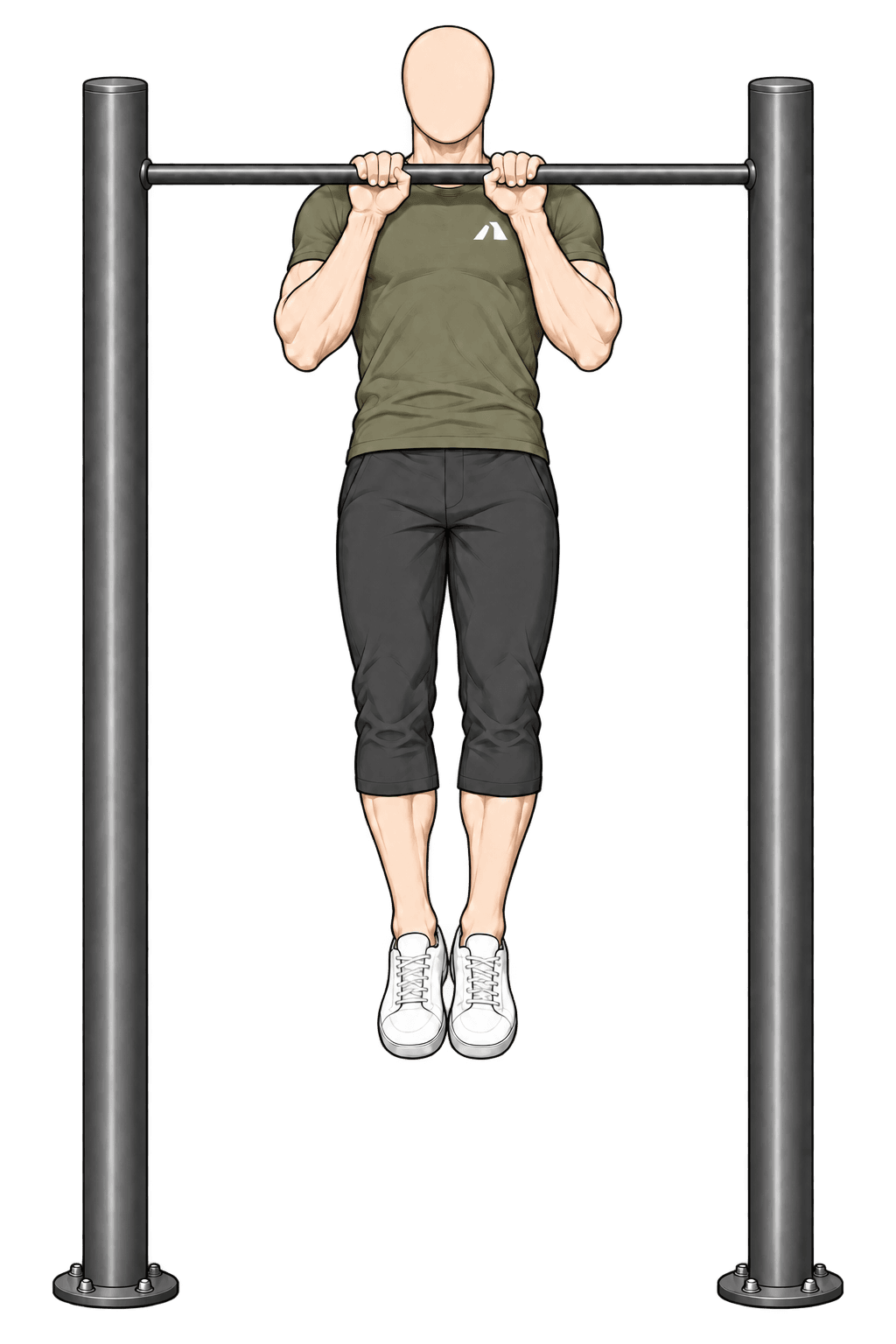 Close-Grip Pull-Up movement illustration