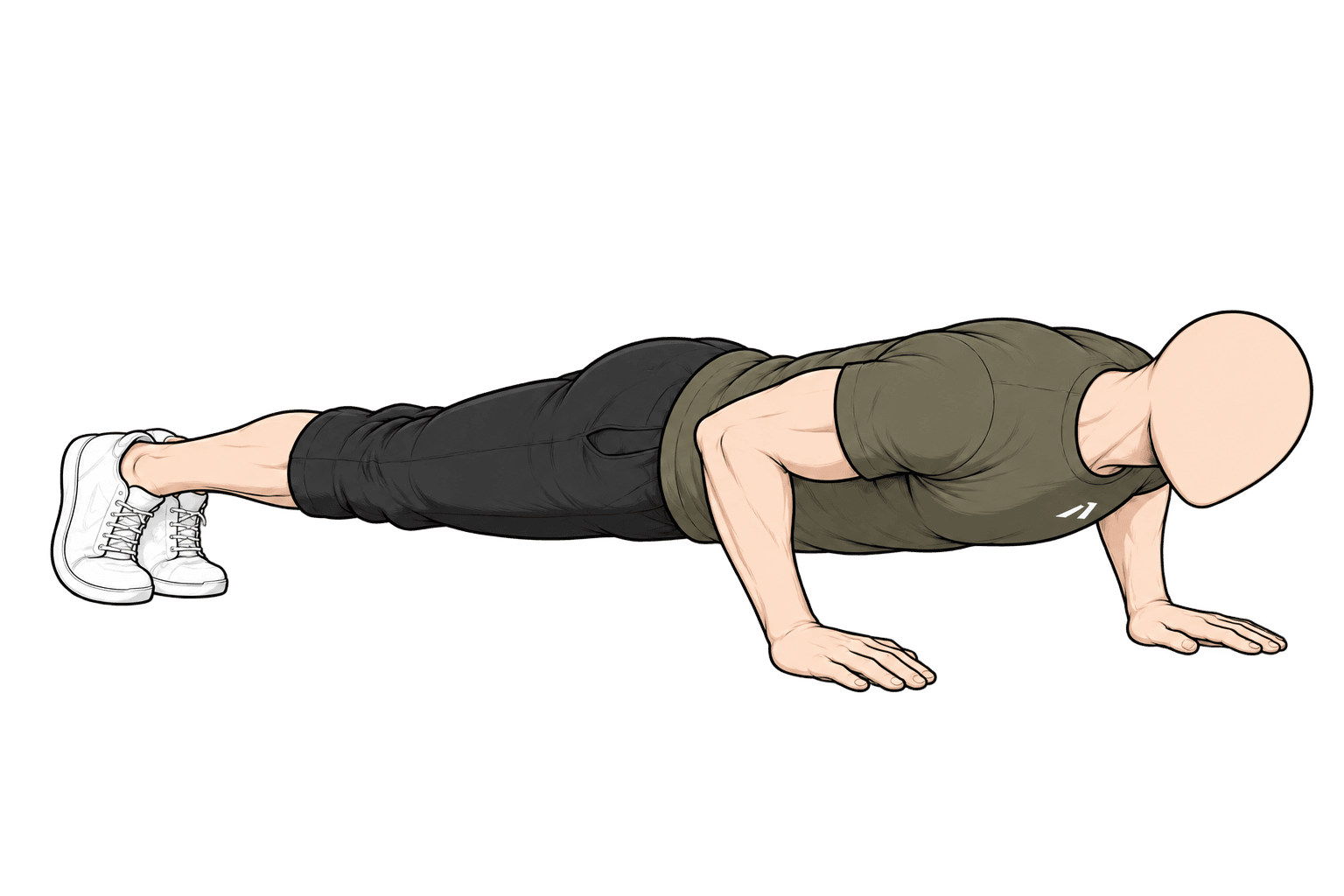 Push-Up movement illustration